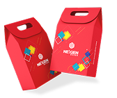 Custom packaging mockup