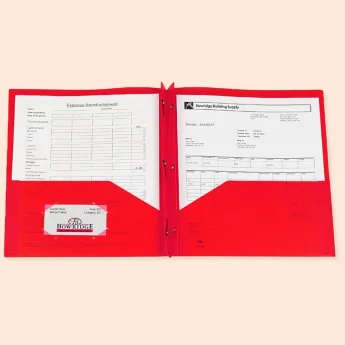 3 Prong Pocket Folder