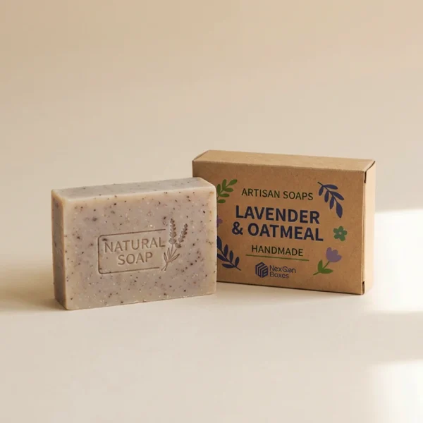 Custom Kraft Soap Boxes