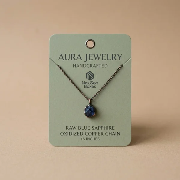 Custom Necklace Cards