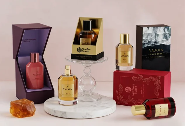 Custom Clamshell Perfume Gift Boxes