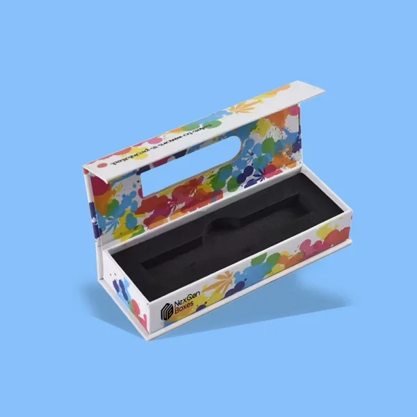 Rigid Gift Boxes with Partial Cover