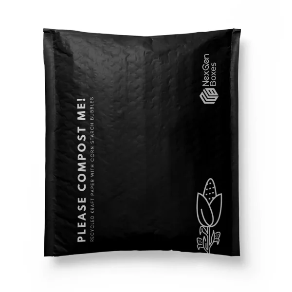 Black Compostable Mailers