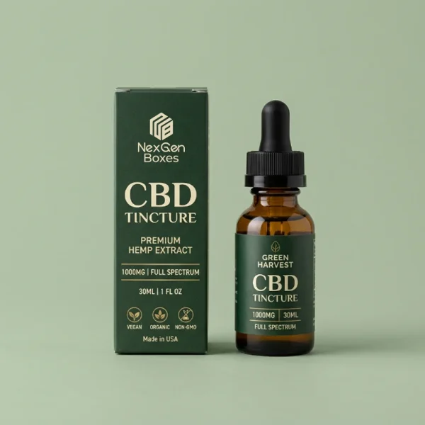 Custom CBD Tincture Boxes