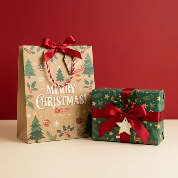 Custom Christmas Gift Bags