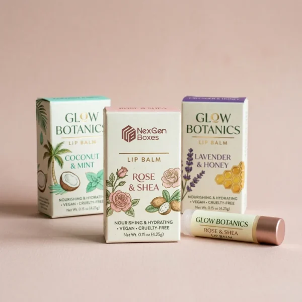 Custom Lip Balm Boxes