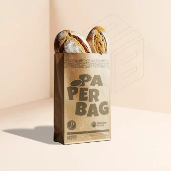Custom Paper Bread Bags