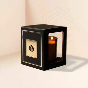 Custom Candle Boxes With Window