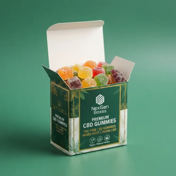 CBD Gummy Packaging Boxes
