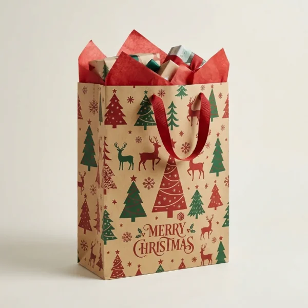 Custom Christmas Gift Bags
