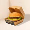 Custom Hamburger Box