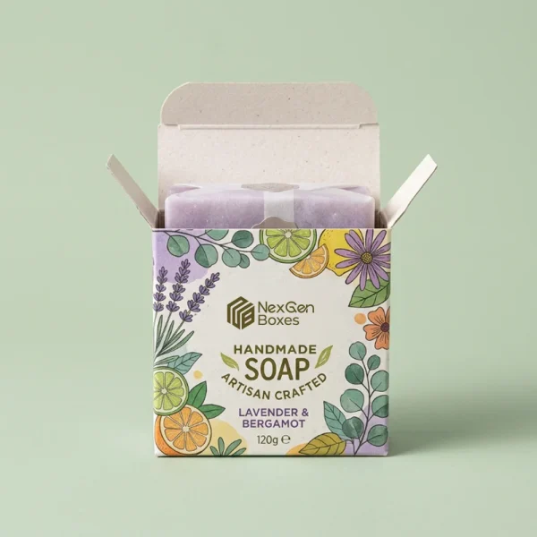 Custom Handmade Soap Boxes