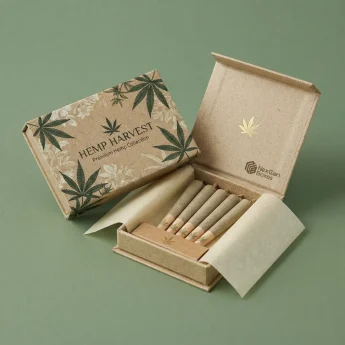 Custom Printed Hemp Gift Boxes
