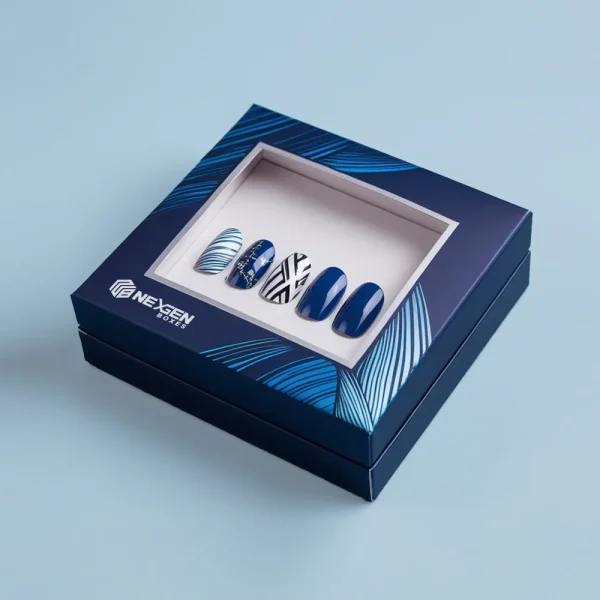 Custom Press On Nail Packaging Boxes