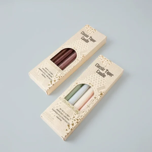 Custom Taper Candle Boxes