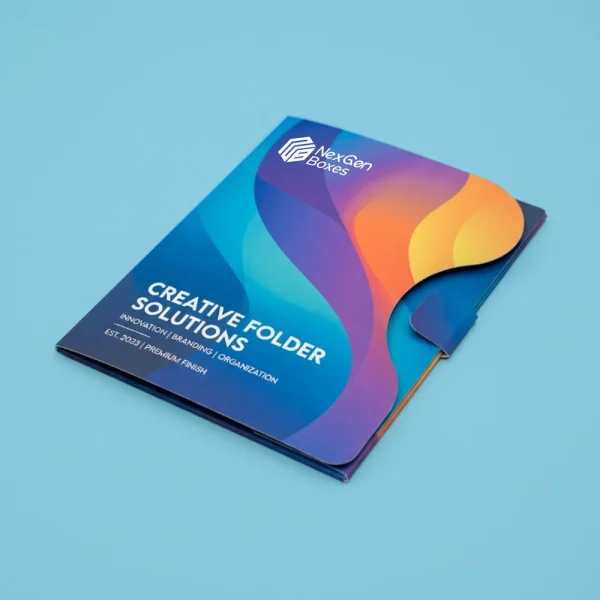 Die Cut Presentation Folders
