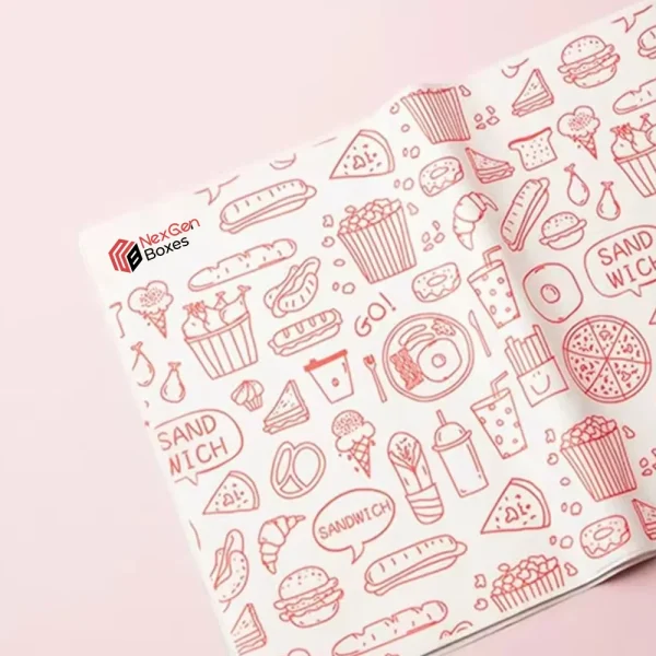 Custom Food Wrapping Paper