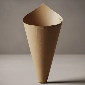Custom Kraft Paper Cones