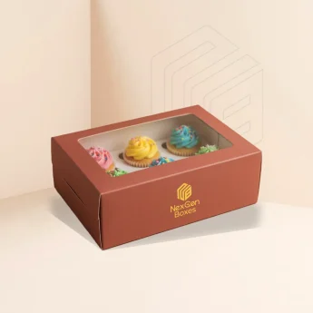 Custom Mini Cupcake Boxes