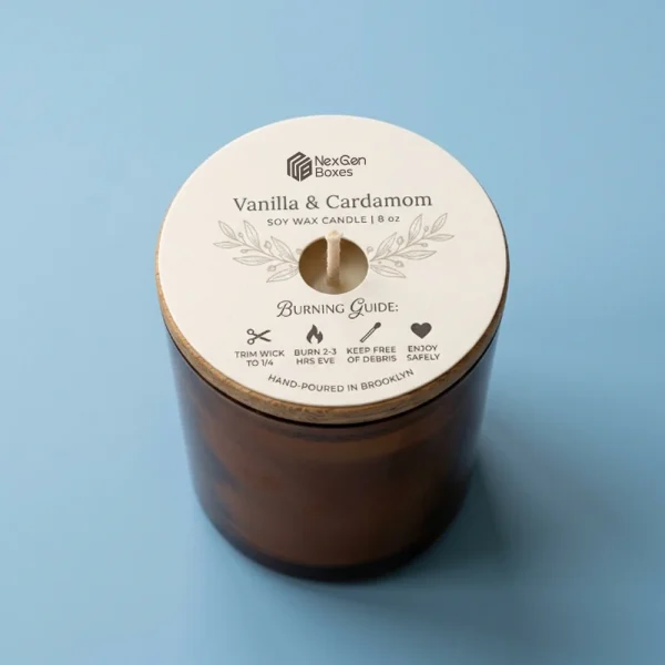 Custom Candle Dust Cover