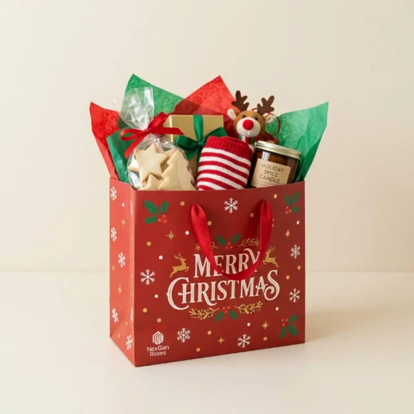 Custom Christmas Gift Bags