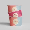 Personalized Ice Cream Cups