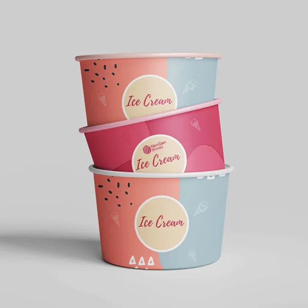 Personalized Ice Cream Cups