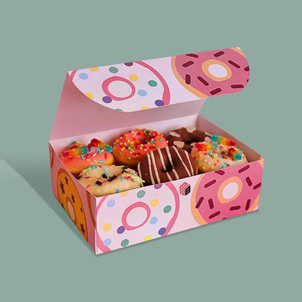 Pink Donut Boxes Wholesale