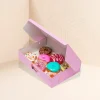 Pink Donut Packaging Boxes