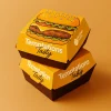 Printed Hamburger Boxes