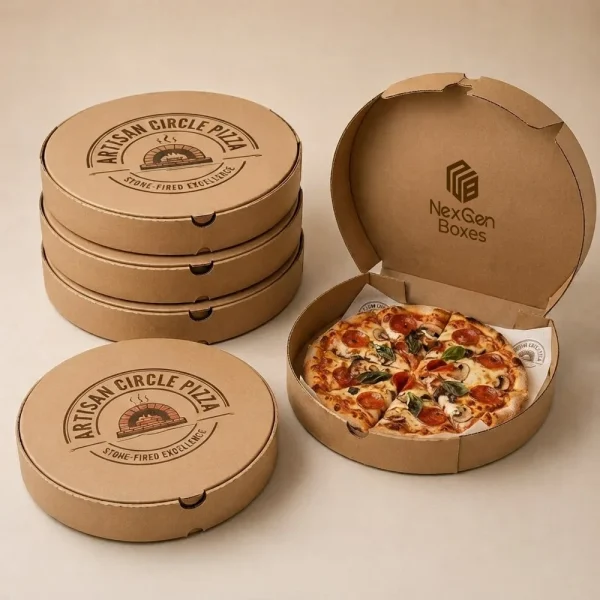 Custom Round Pizza Box