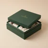Rigid Gift Boxes with Partial Cover