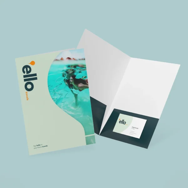 Custom Twin Pocket Presentation Folders