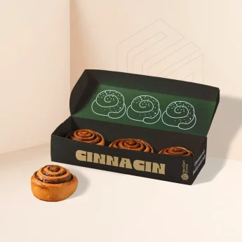 Cinnamon Roll Packaging