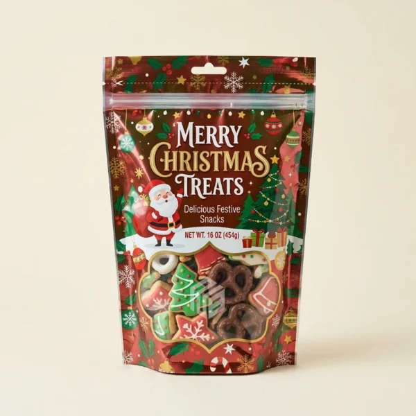 Christmas Mylar Bags