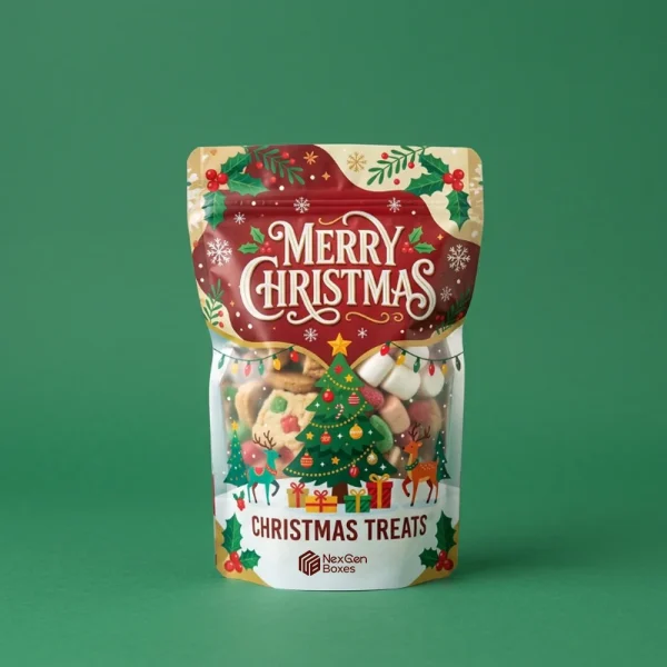 Custom Christmas Mylar Bags