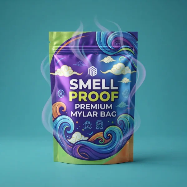 Custom Smell Proof Mylar Bags