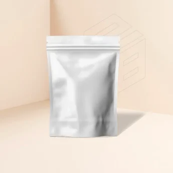 White Mylar Bags