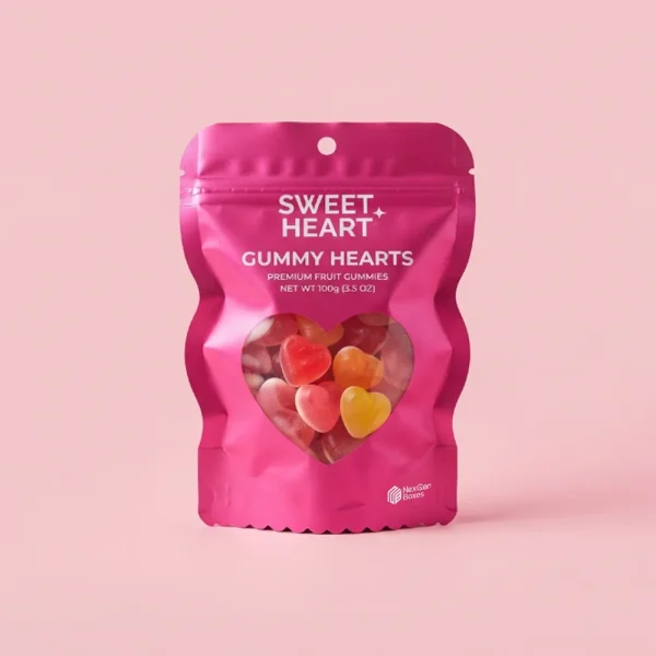 Custom Shape Die Cut Mylar Bags