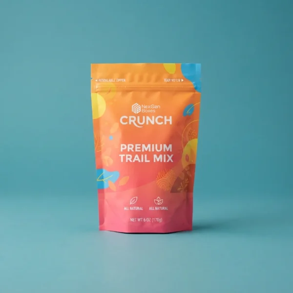 Printed Stand Up Mylar Bags