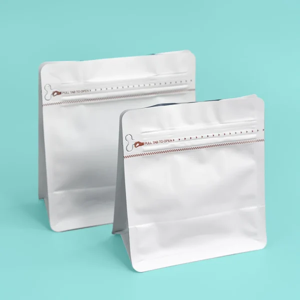 White Mylar Bags