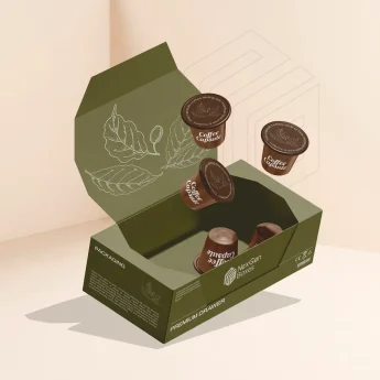 Custom Coffee Pod Boxes