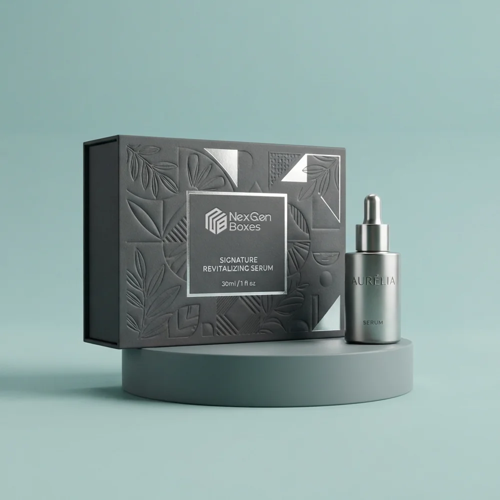 Silver Foil Packaging Boxes