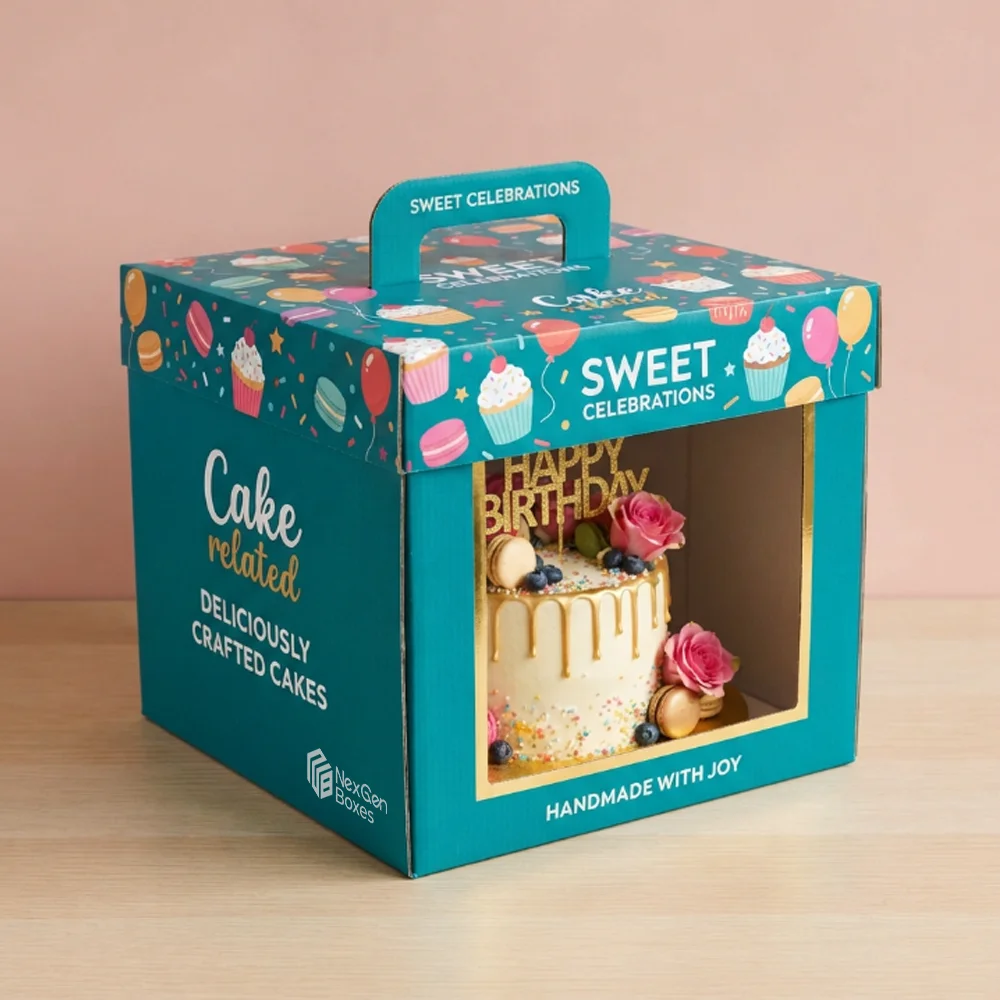 Corrugated Cake Box