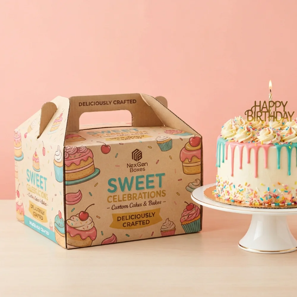 Corrugated Cake Boxes Wholesale