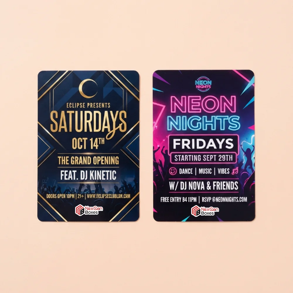 Custom Club Flyers Printing