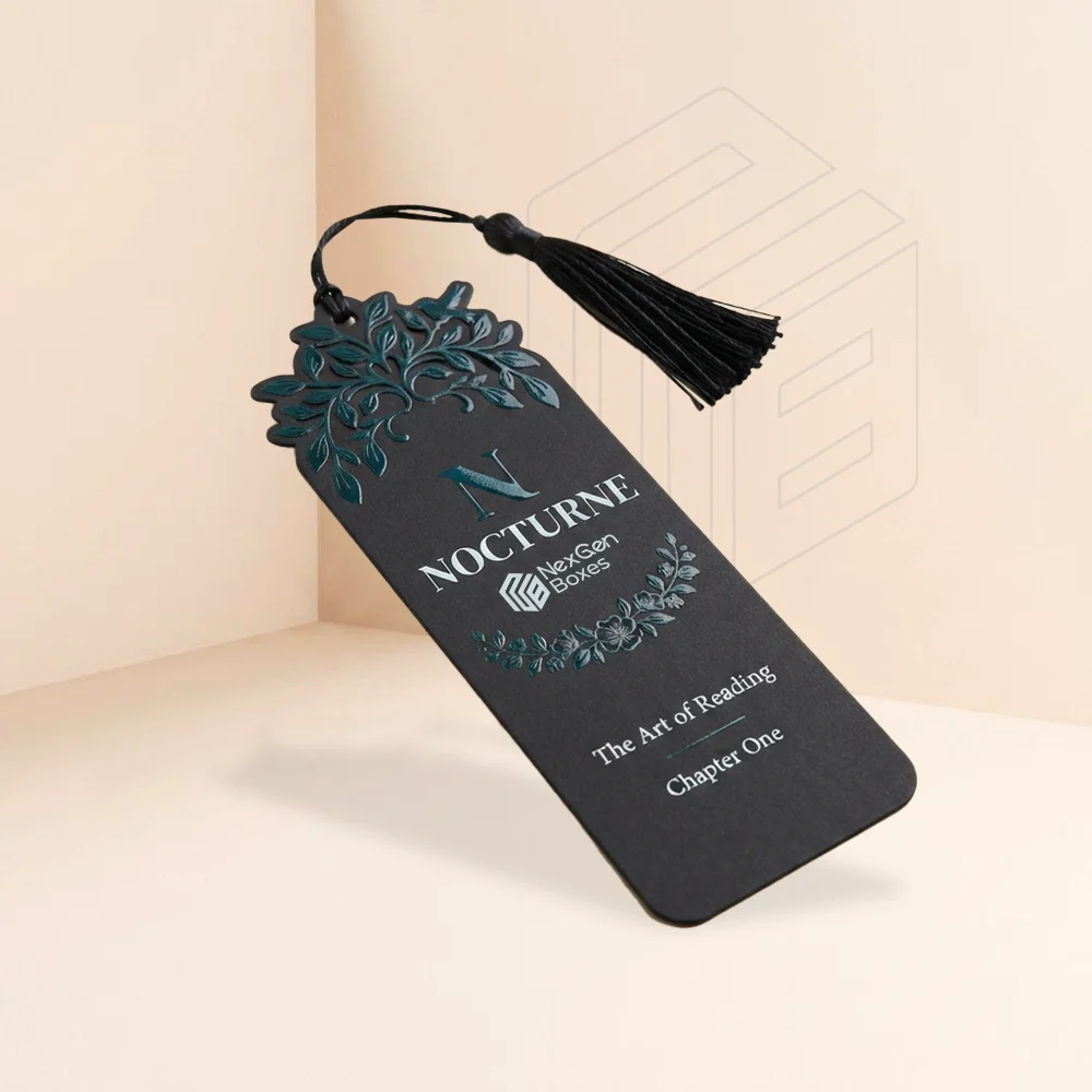 Custom die cut bookmarks