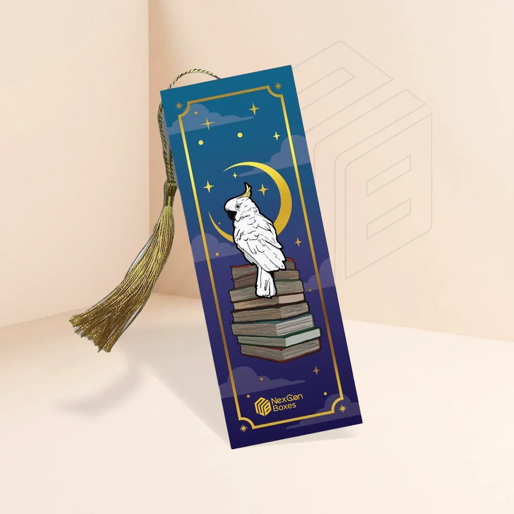 Custom foil bookmarks