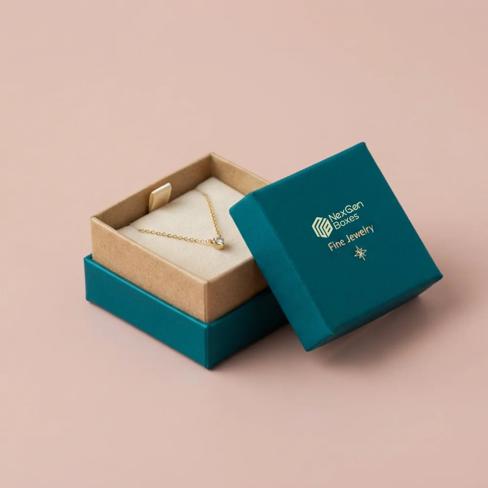 Custom Kraft Jewelry Boxes