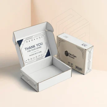 One Piece Corrugated Mailer Box
